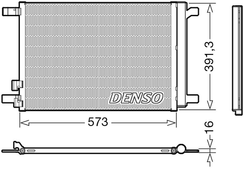 Denso Aircon Condenser DCN32066